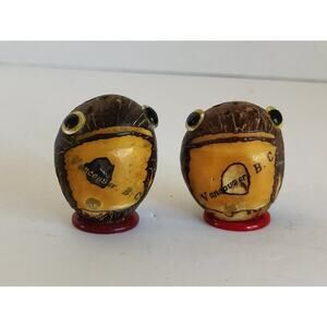 Carved Wood Salt And Pepper Shaker Vancouver B.C